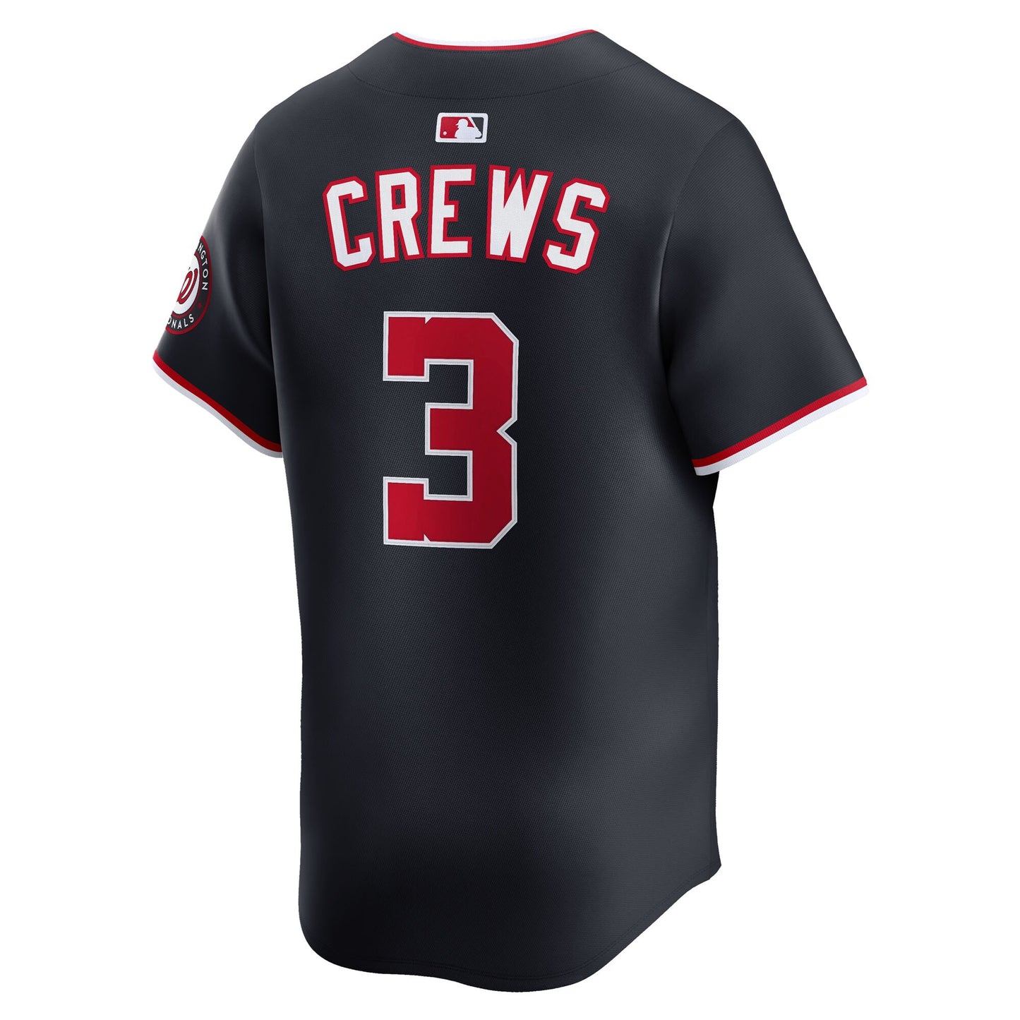 Dylan Crews Washington Nationals Nike Alternate Limited Jersey - Navy