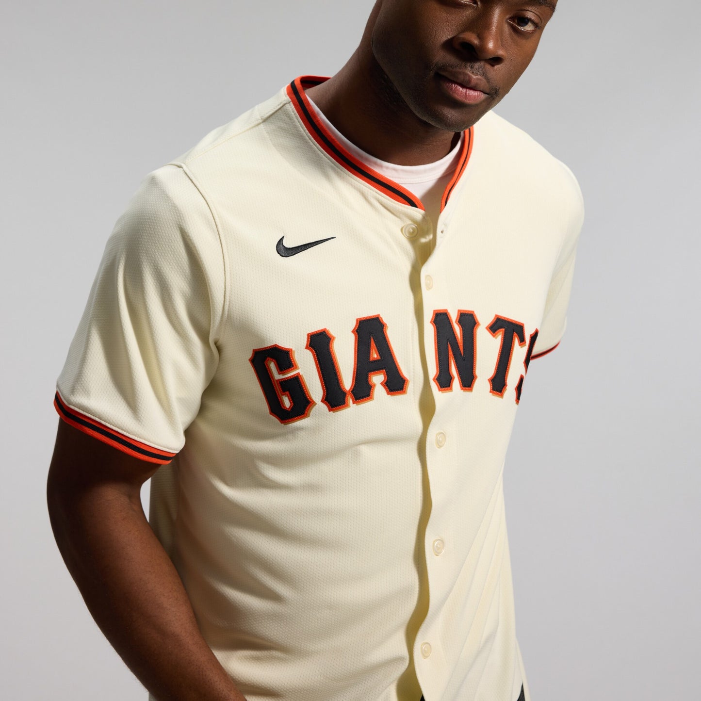 San Francisco Giants Nike Home Limited Jersey - Cream