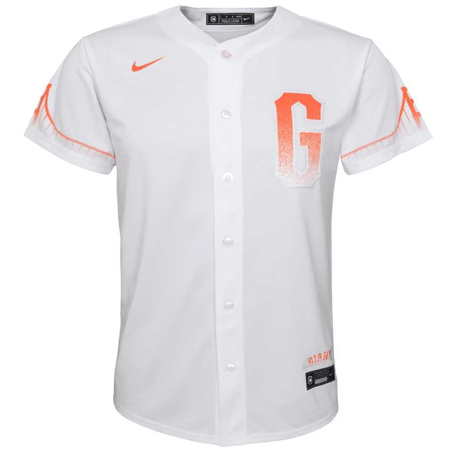 Mike Yastrzemski 5 San Francisco Giants Youth City Connect Jersey - White