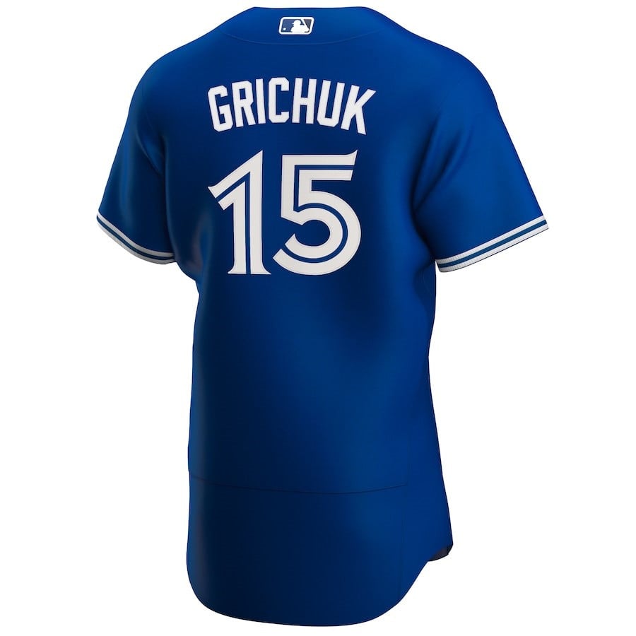 Randal Grichuk 15 Toronto Blue Jays Alternate Player Elite Jersey - Royal