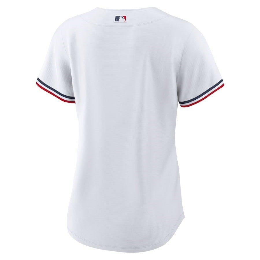 Minnesota Twins Women's Home Team Logo Jersey - White