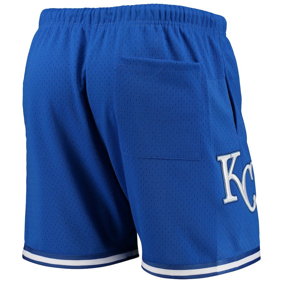 Kansas City Royals Team Logo Mesh Shorts - Royal, Men