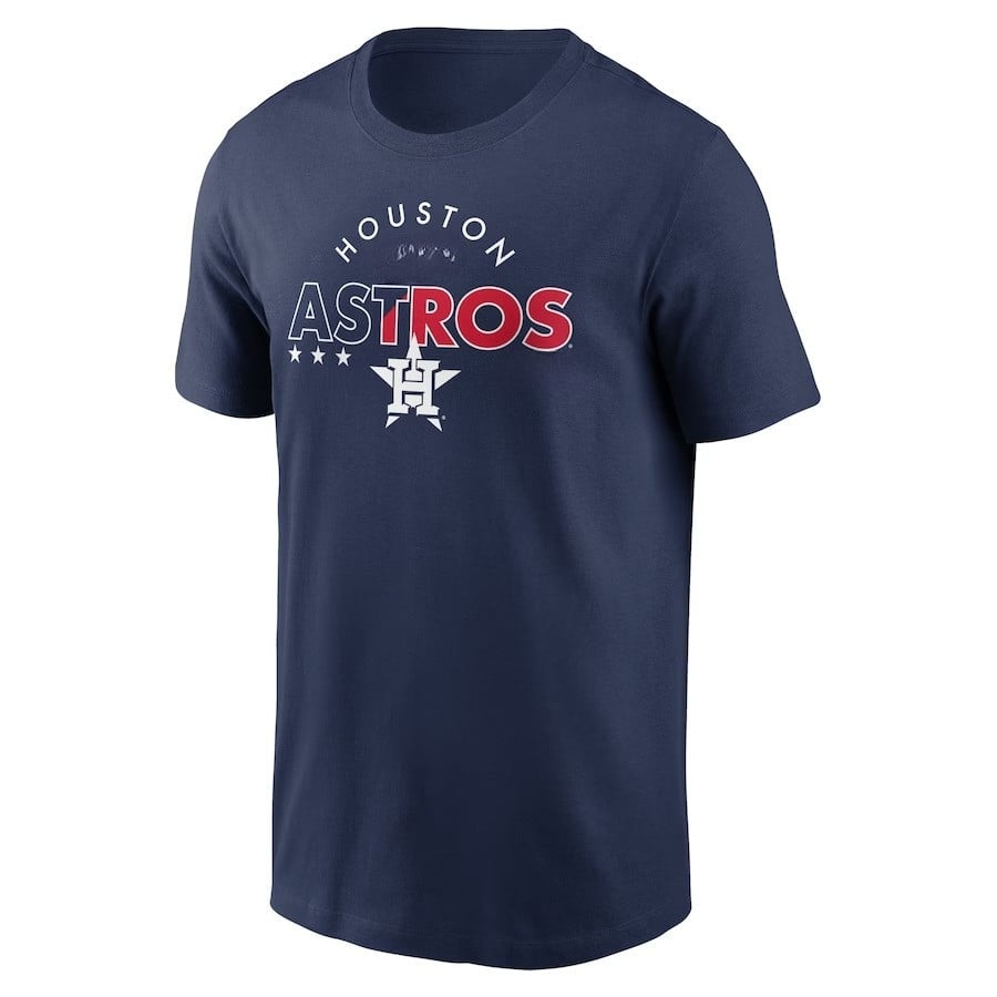 Houston Astros Team Americana T-Shirt - Navy