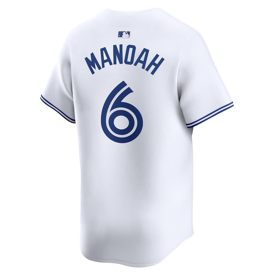 Alek Manoah 6 Toronto Blue Jays Home Limited Player Men Jersey - White