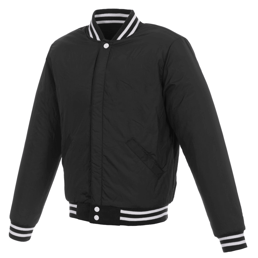 Cleveland Guardians Reversible Fleece Full-Snap Jacket - Men's Navy