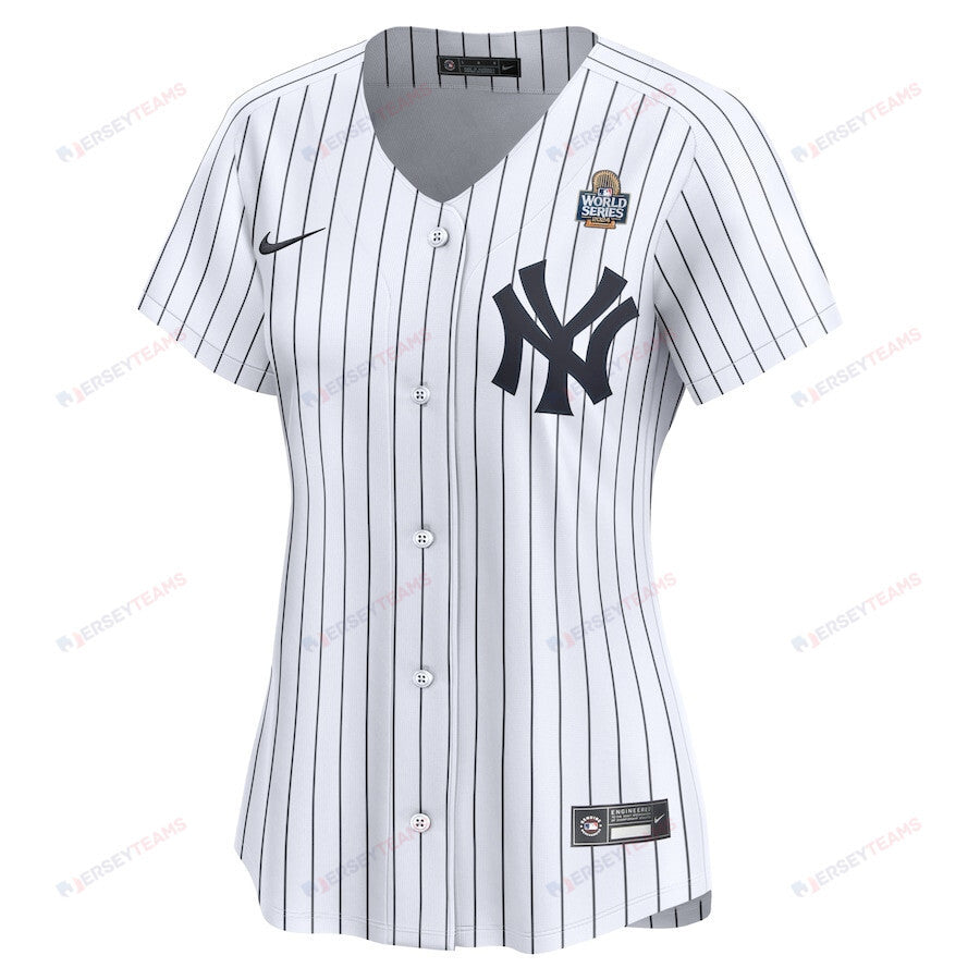 Trent Grisham 12 New York Yankees Women's 2024 World Series Home Limited Jersey - White
