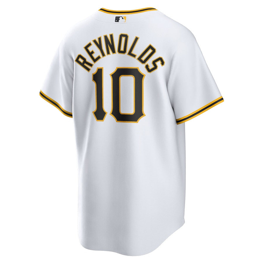 Bryan Reynolds 10 Pittsburgh Pirates Home Men Jersey - White