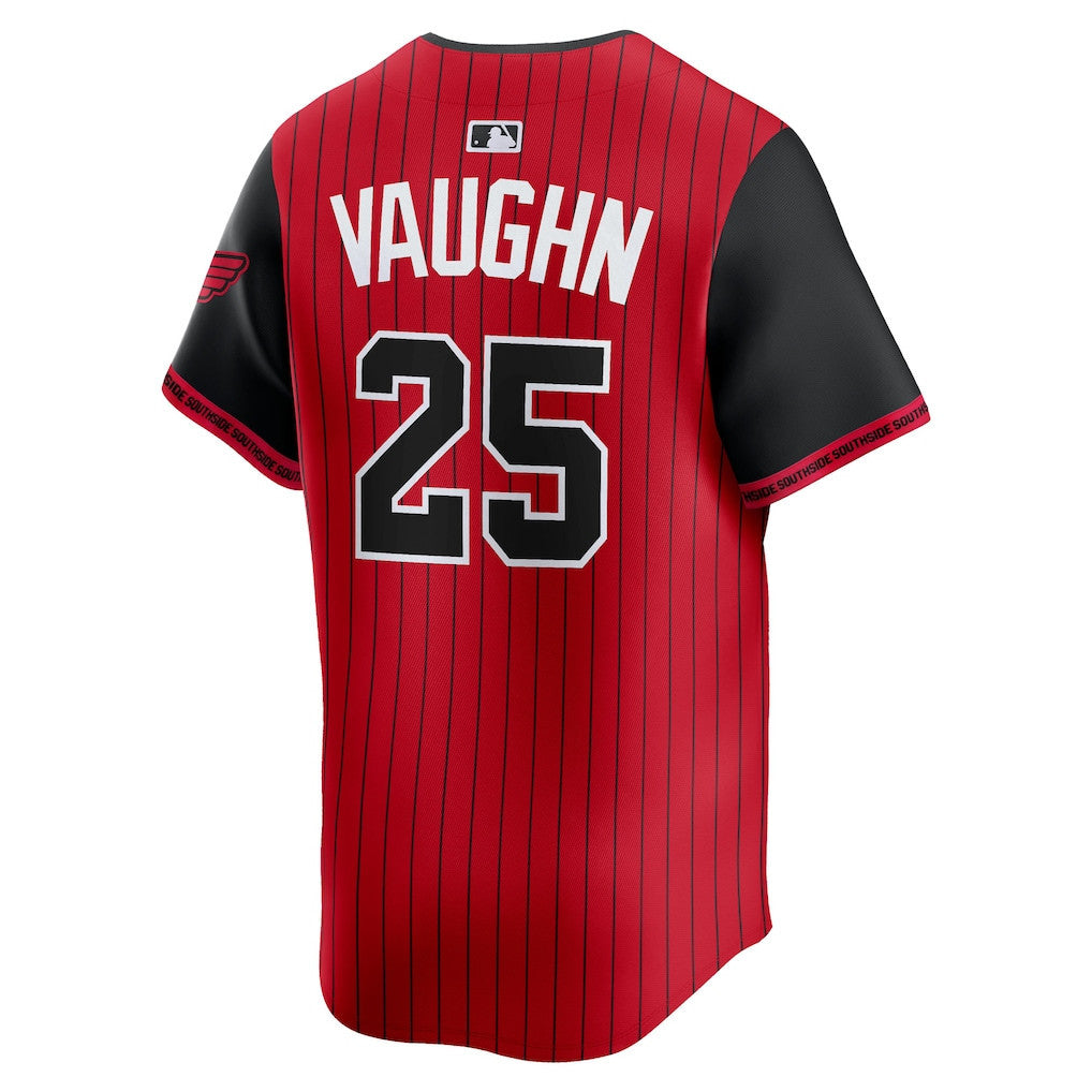 Andrew Vaughn 25 Chicago White Sox 2025 City Connect Limited Men Jersey - Red/Black