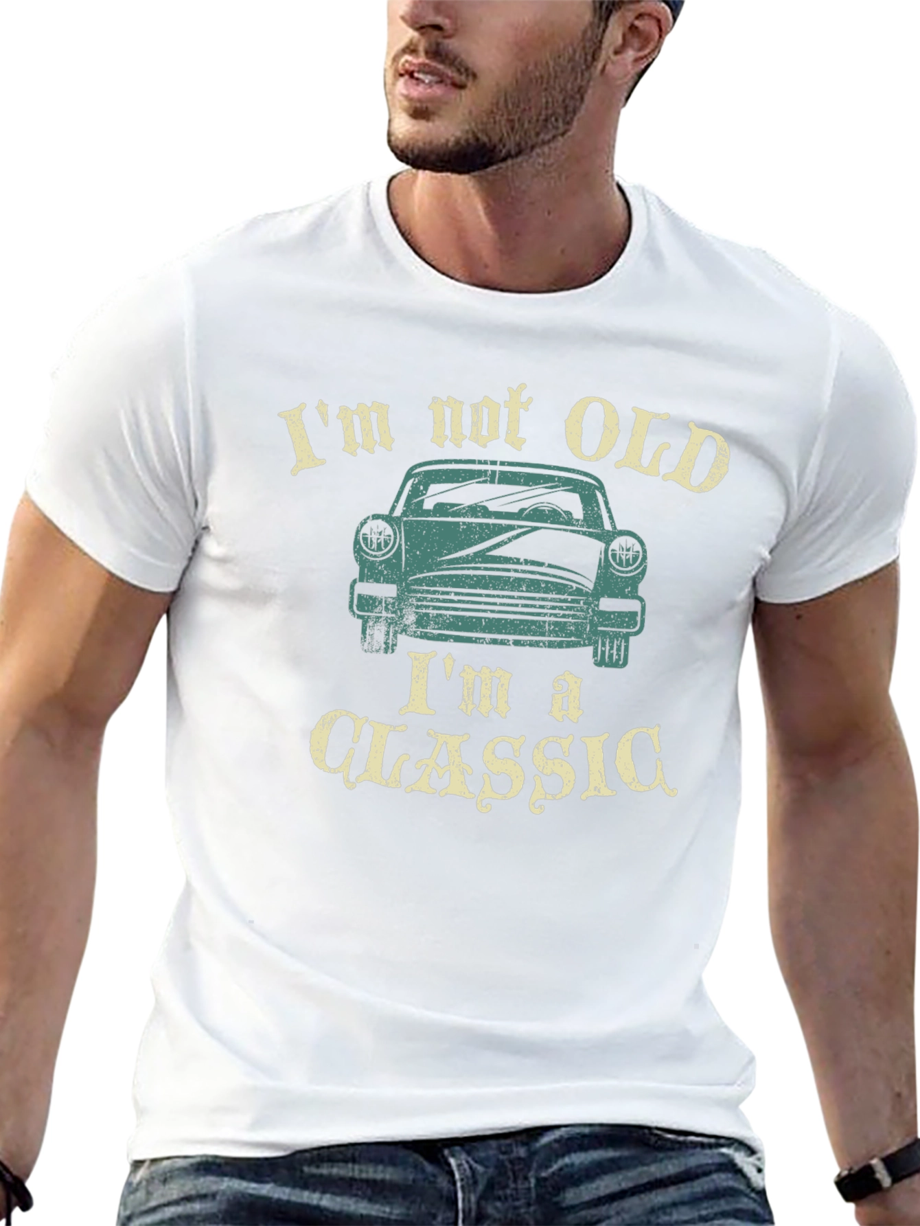 Im Not Old Im A Classic Car Graphic T-Shirt