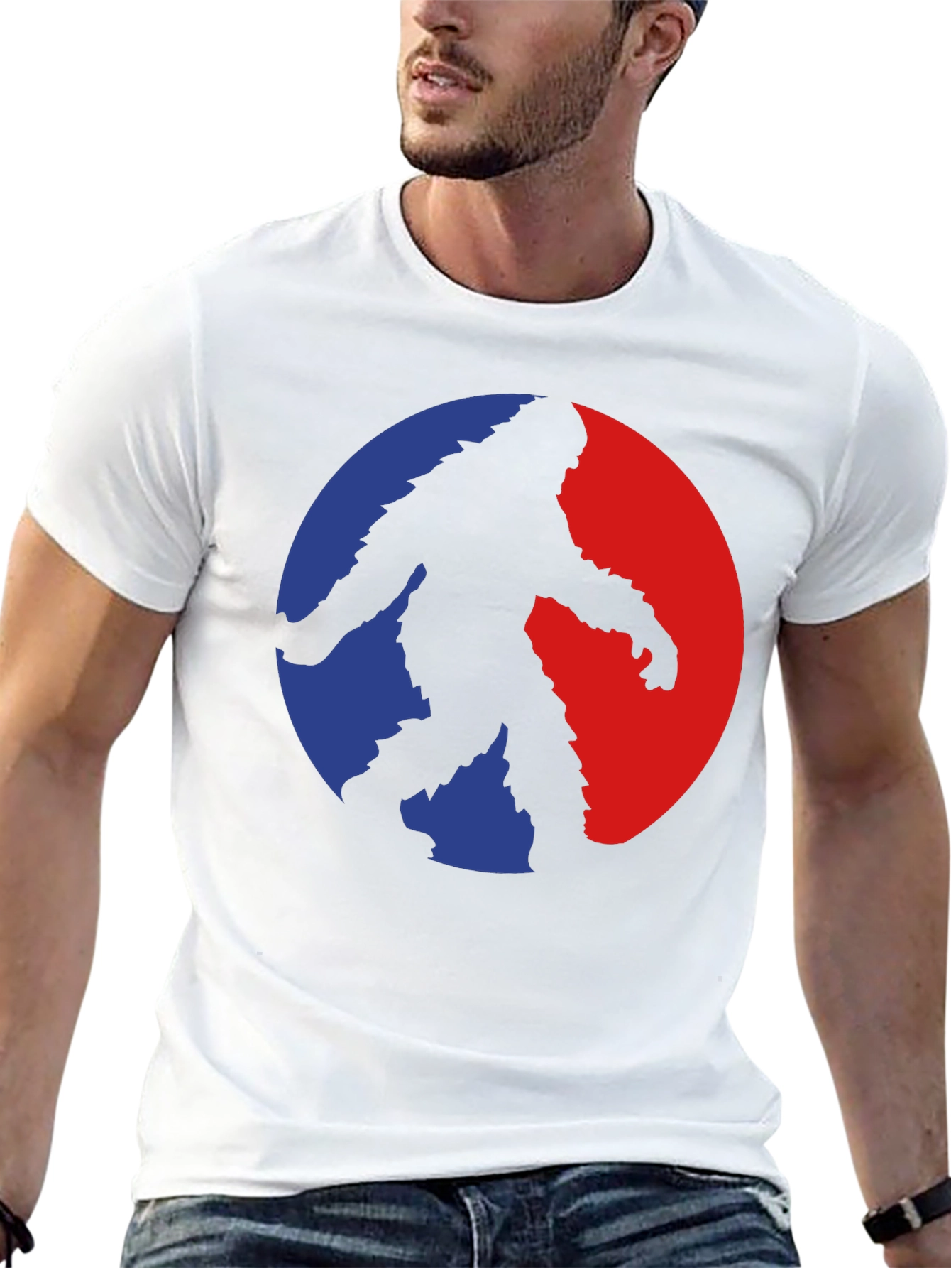 Bigfoot Silhouette Graphic Tee
