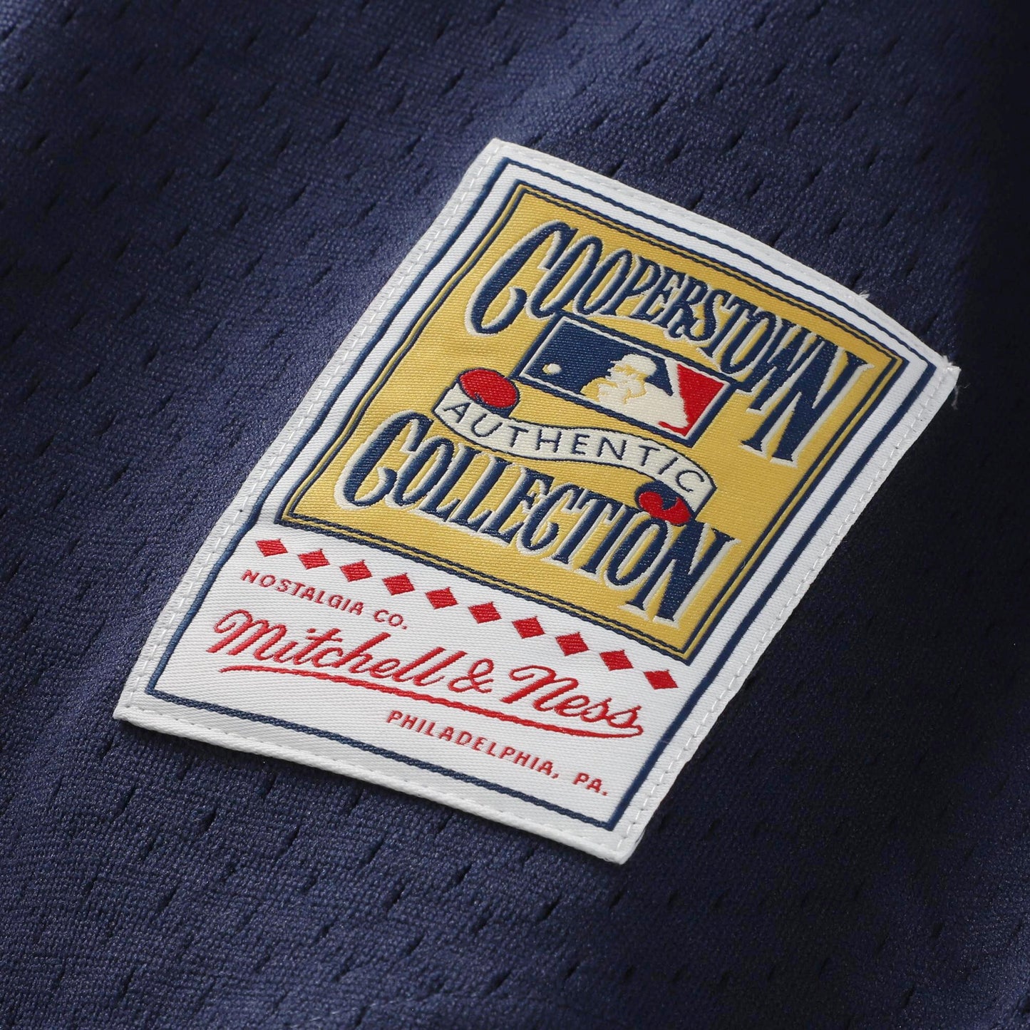Mariano Rivera New York Yankees Mitchell & Ness Cooperstown Collection Mesh Batting Practice Button-Up Jersey - Navy