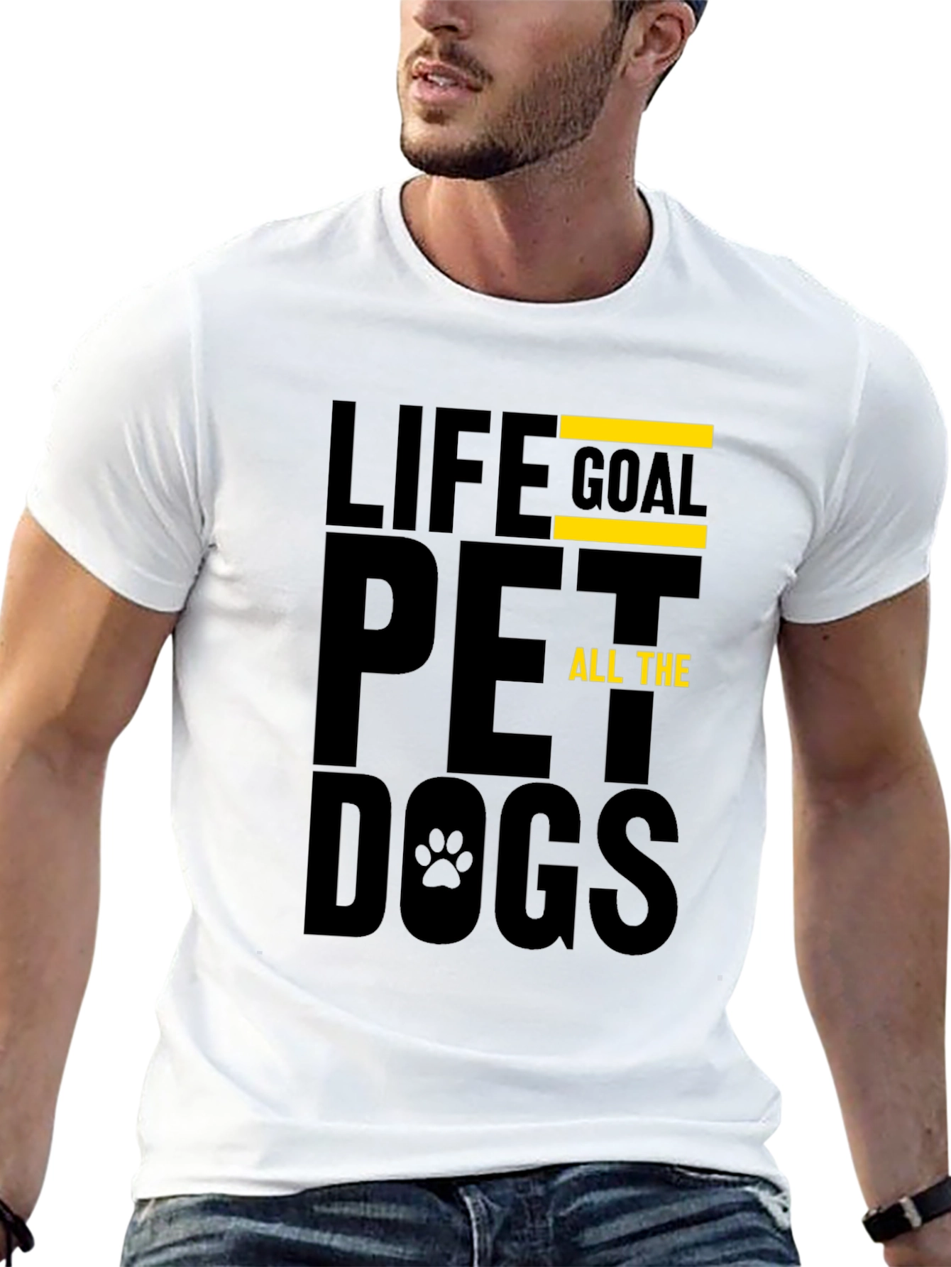 Life Goal Pet All The Dogs T-Shirt