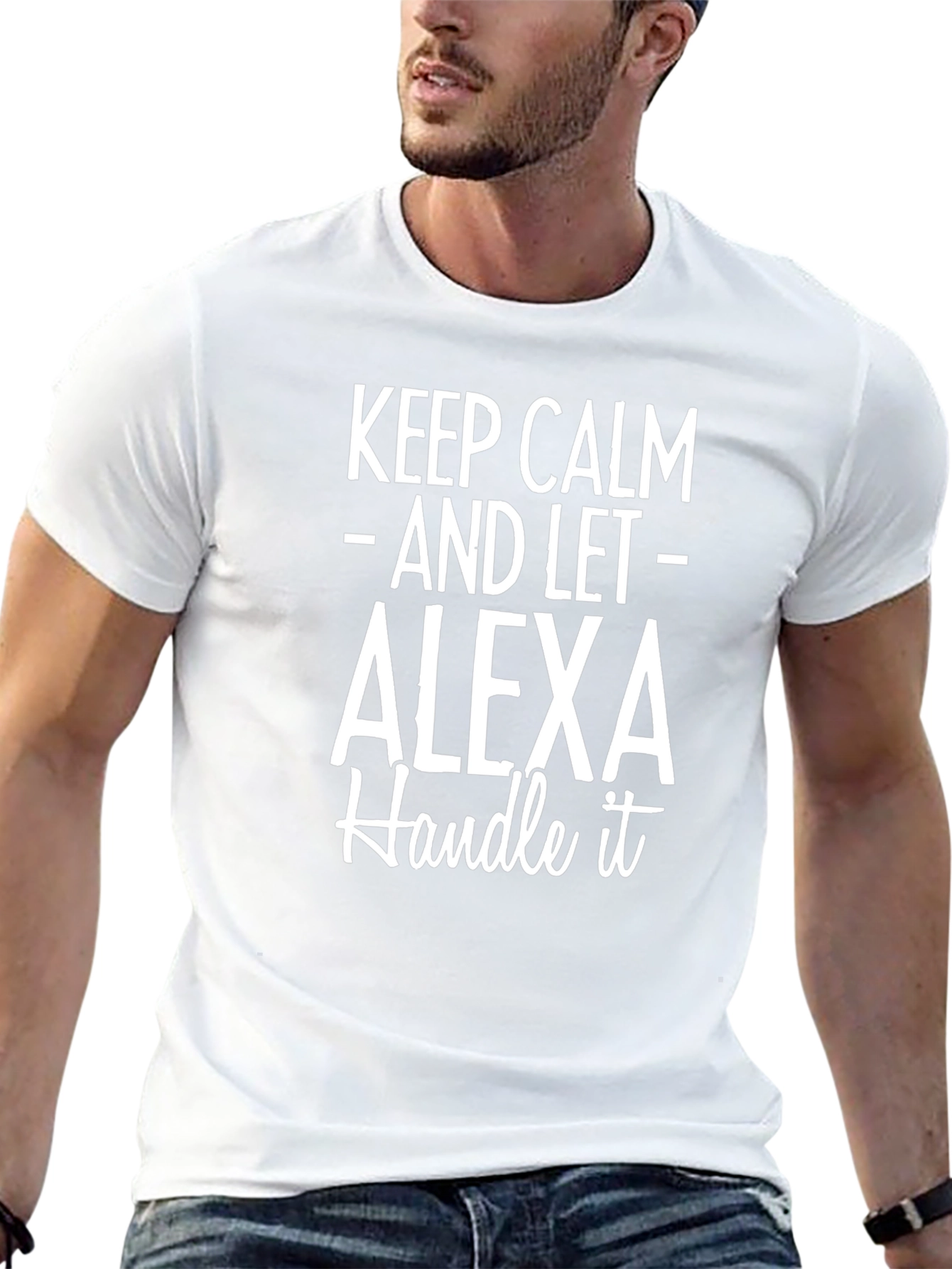 Keep Calm and Let Alexa Handle It T-Shirt