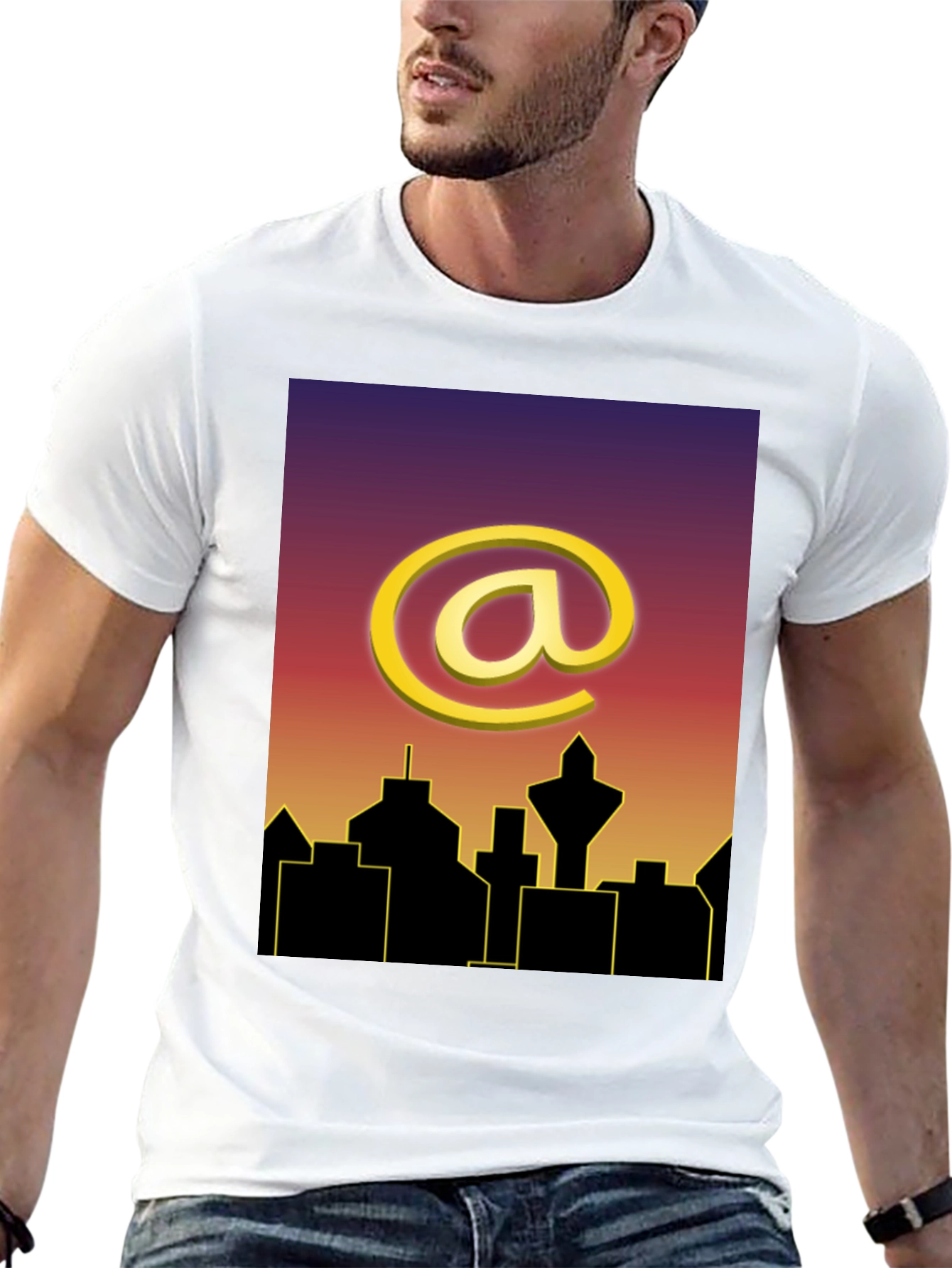 Cityscape @ Symbol T-Shirt - Urban Style