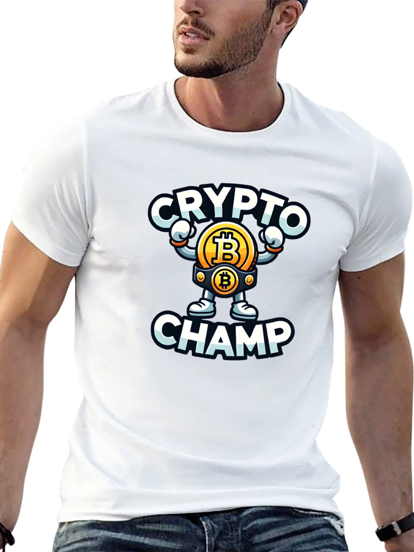 Crypto Champ Bitcoin T-Shirt