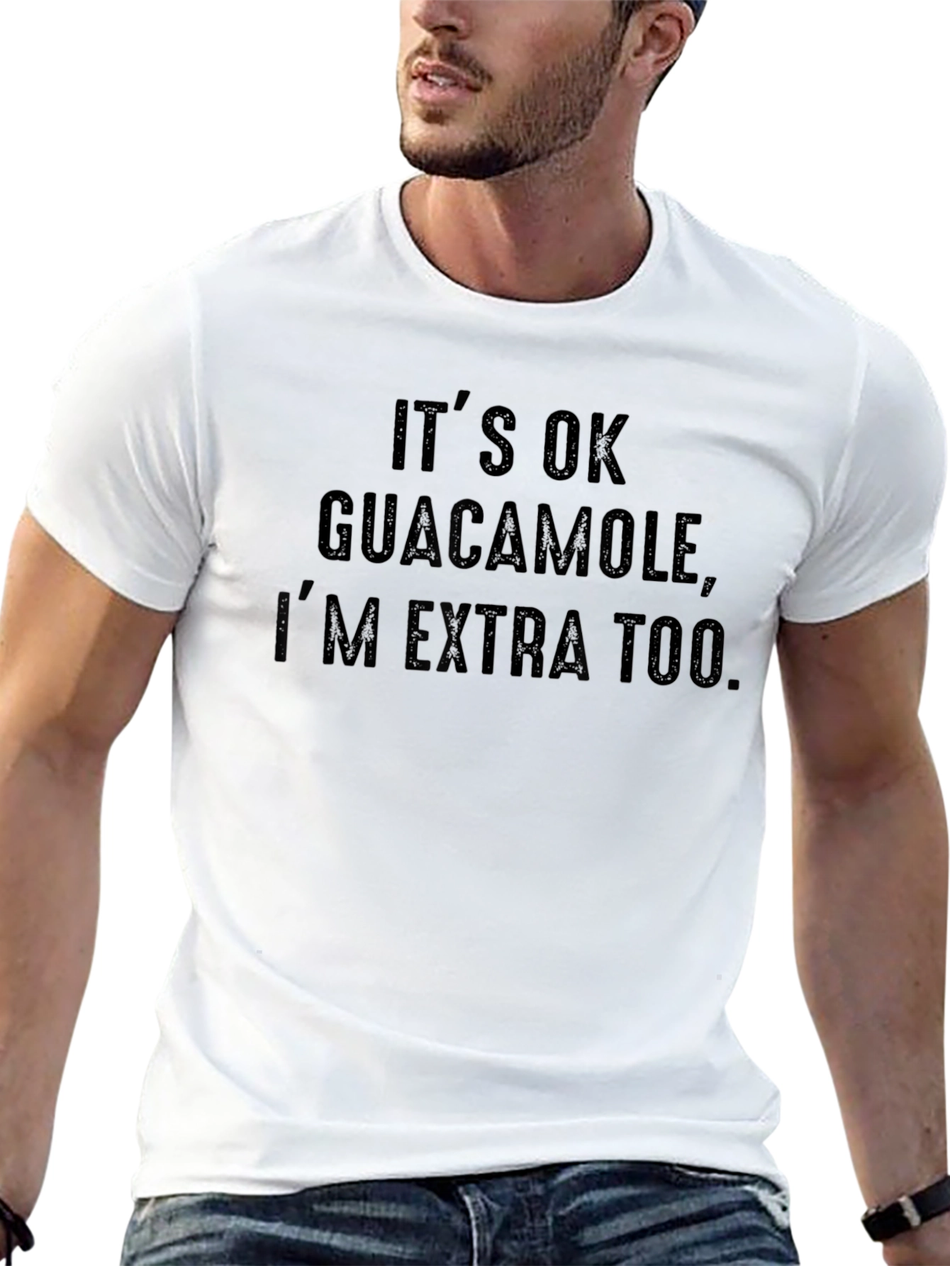 Funny Guacamole Graphic T-Shirt - Extra Edition