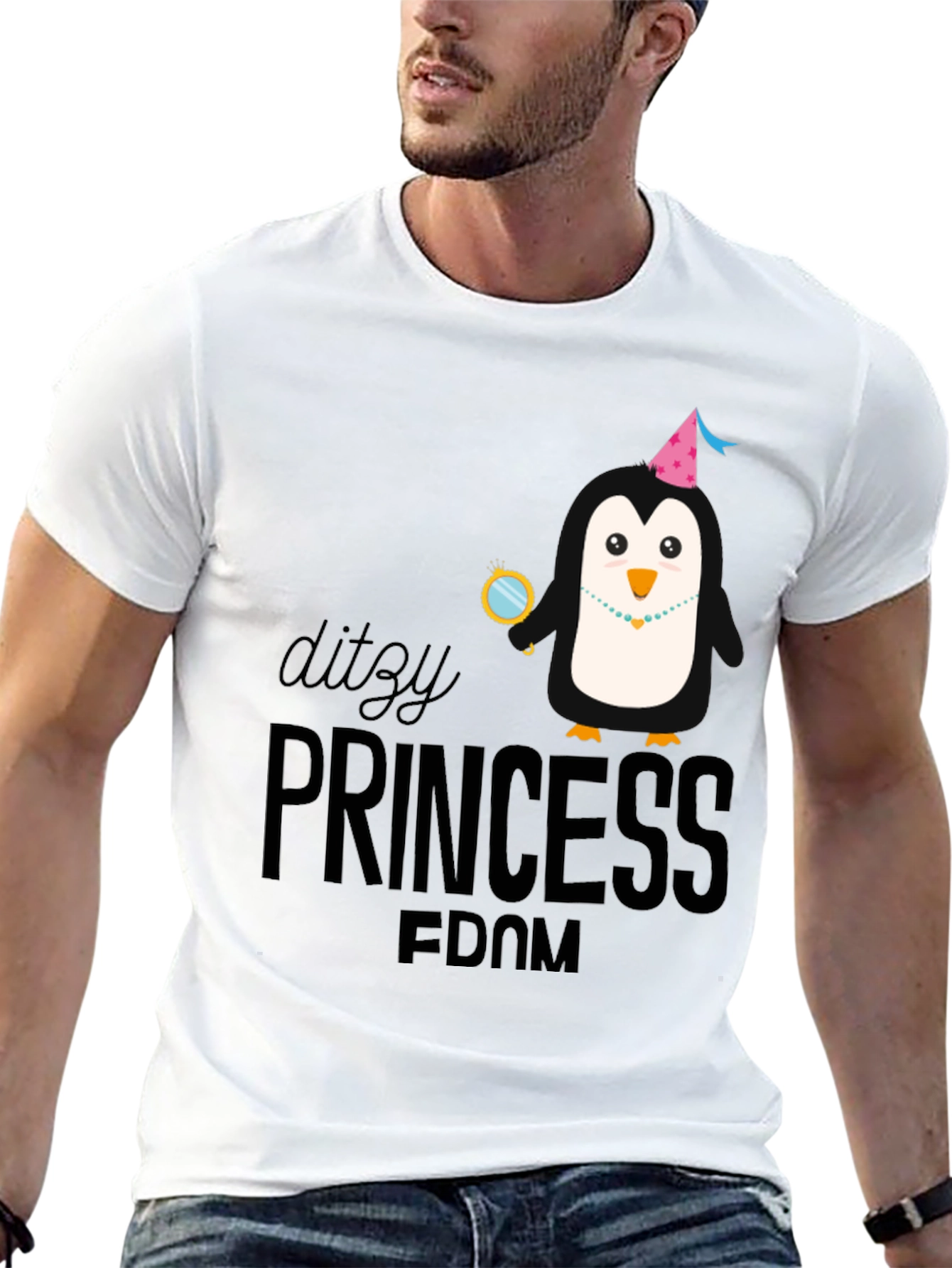 Dizty Princess Penguin T-Shirt