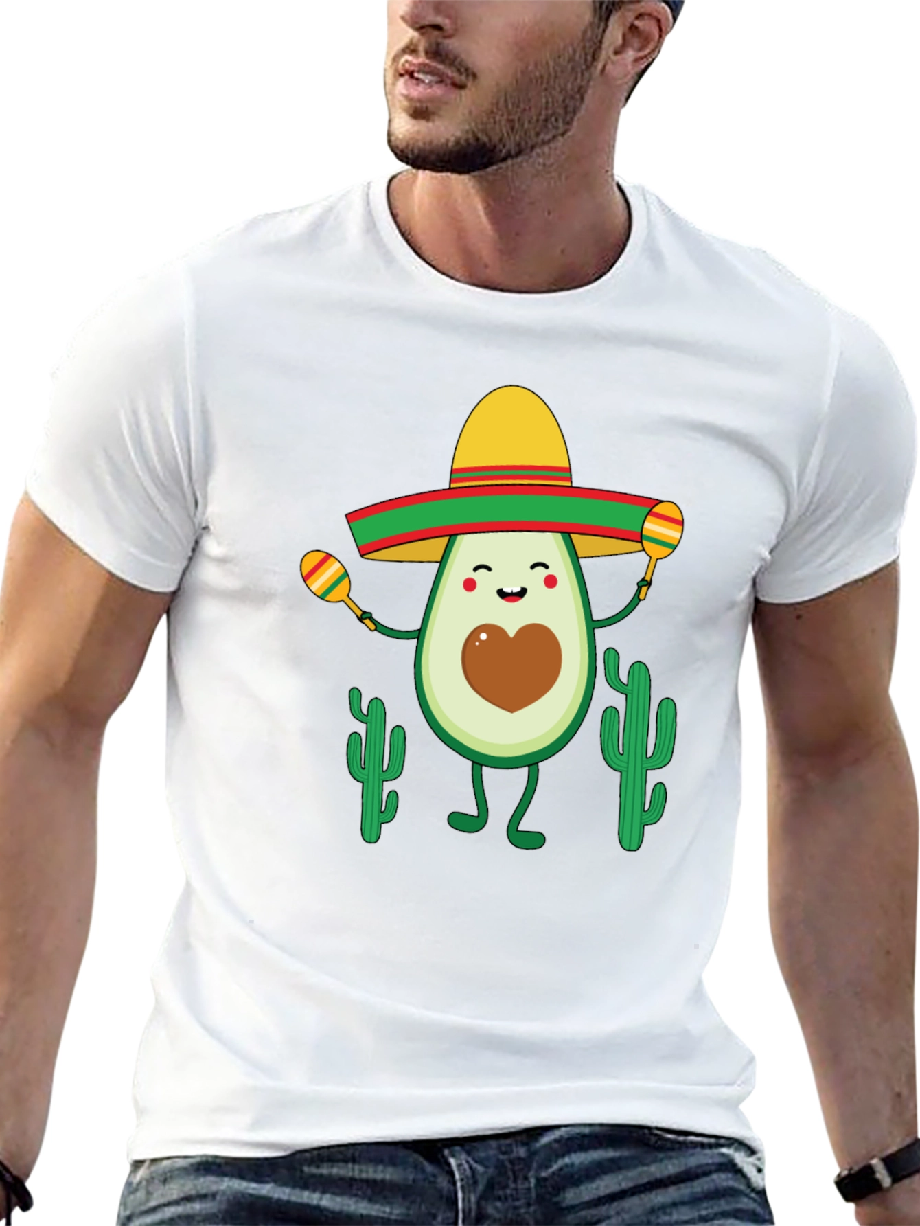 Funny Avocado Cinco de Mayo T-Shirt