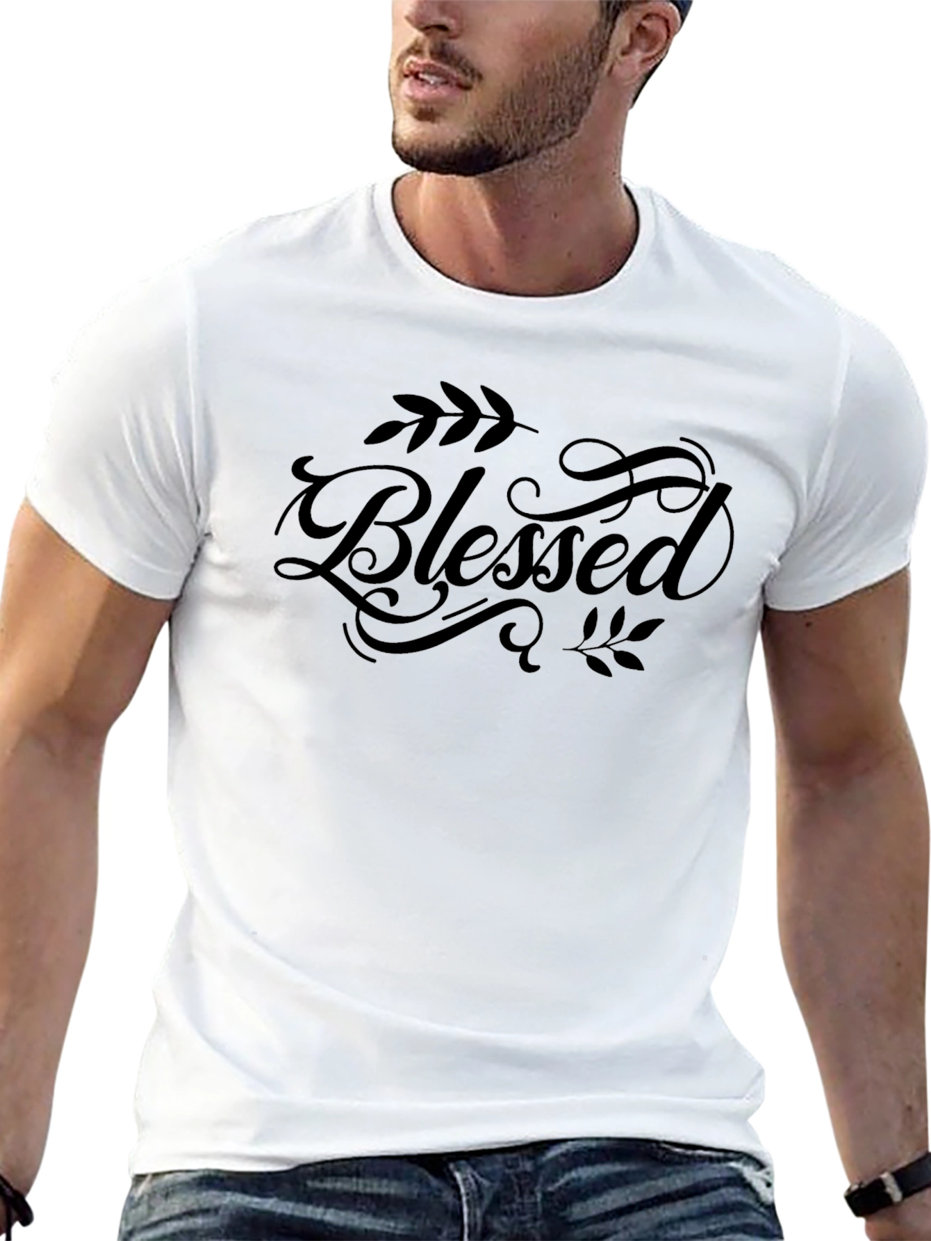 Blessed Graphic Print T-Shirt - Unisex