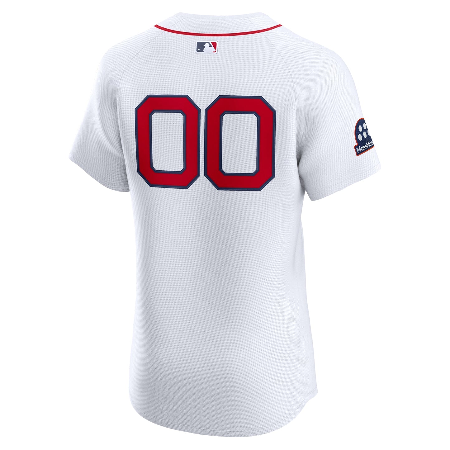 Boston Red Sox Nike Home Elite Sponsor Patch Custom Jersey - White
