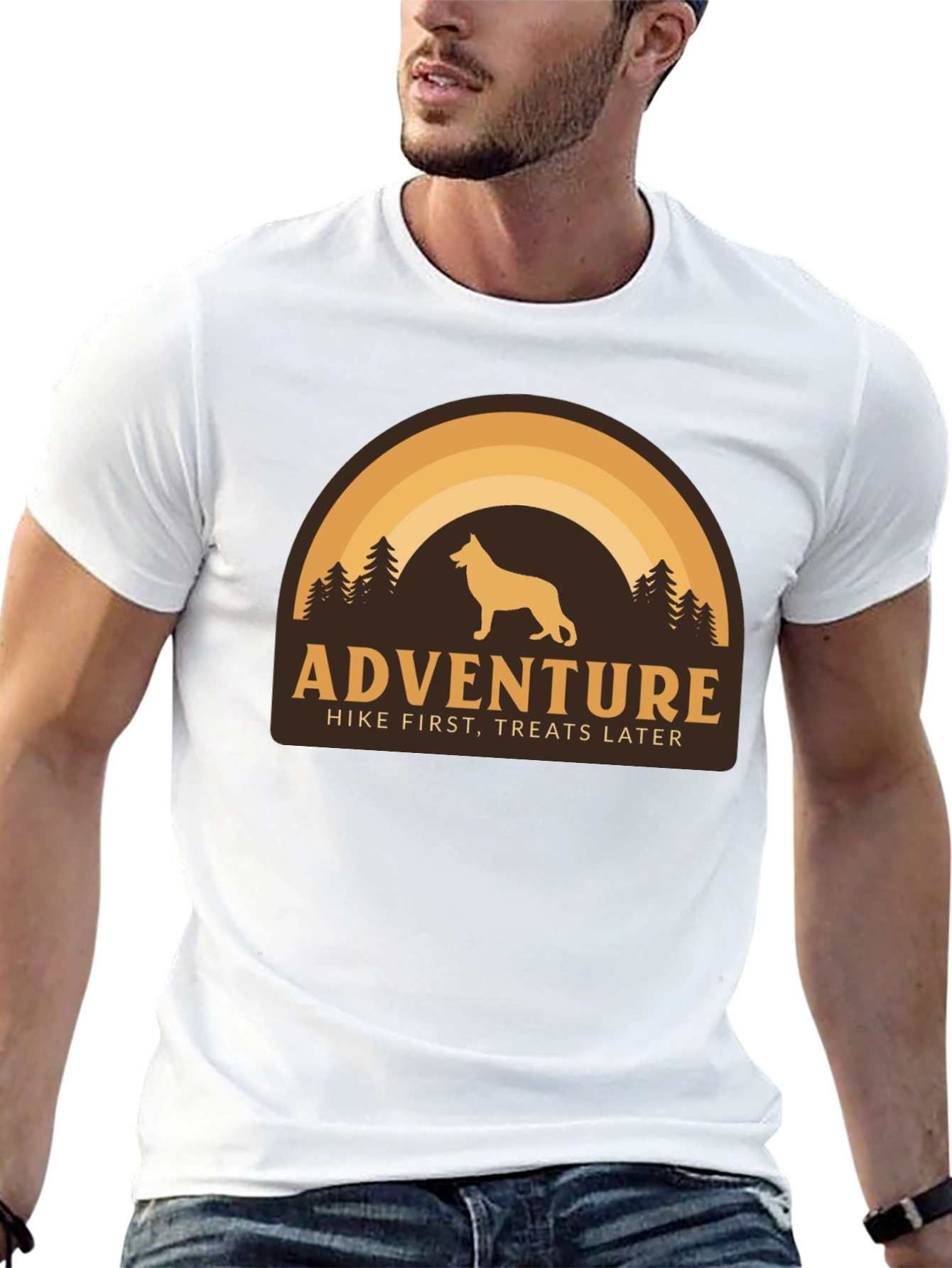 Adventure Dog T-Shirt - Hike First Treats Later