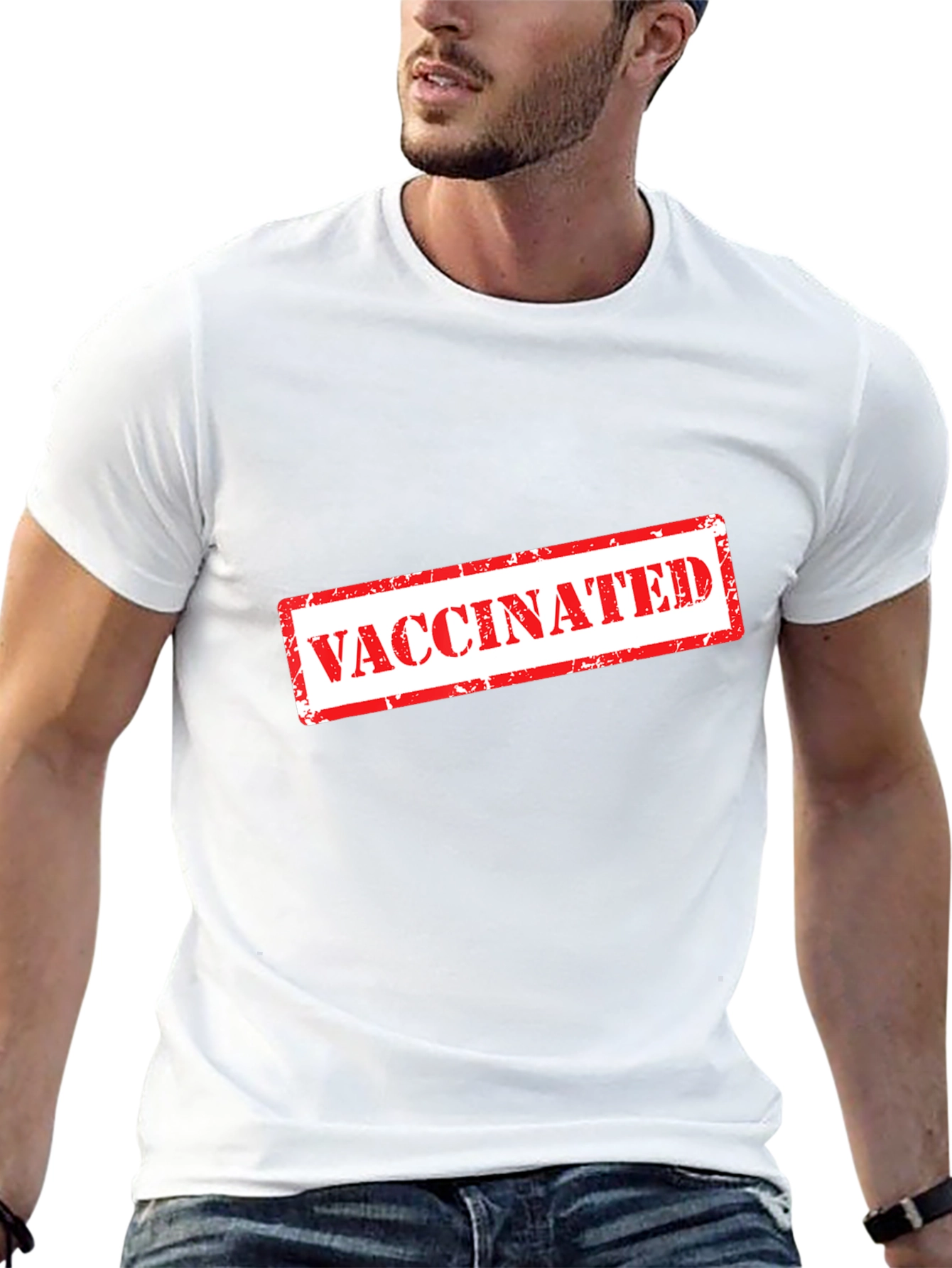 Vaccinated T-Shirt - Show Your Support