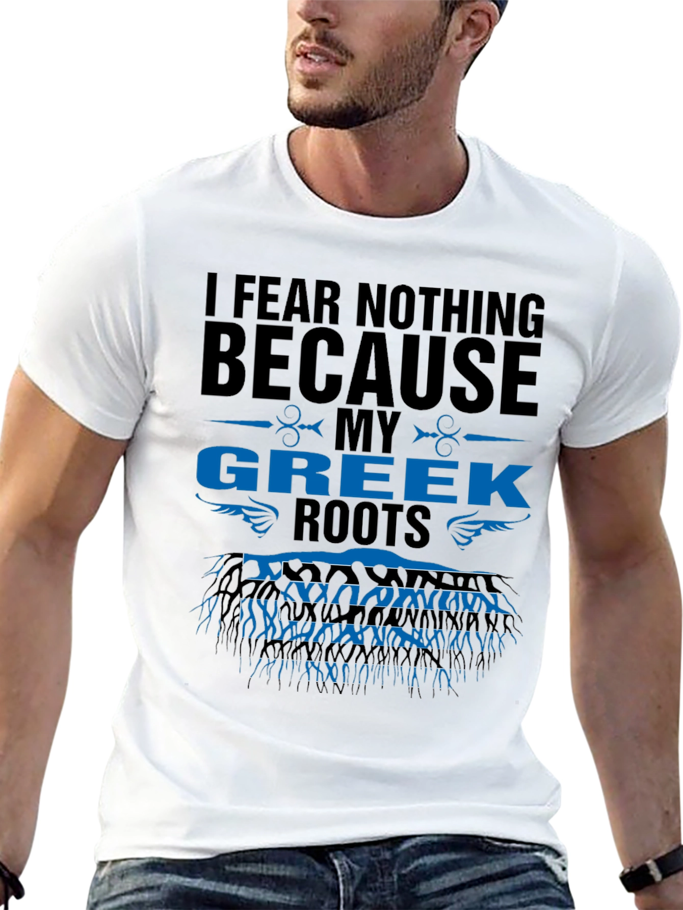 I Fear Nothing Greek Roots T-Shirt