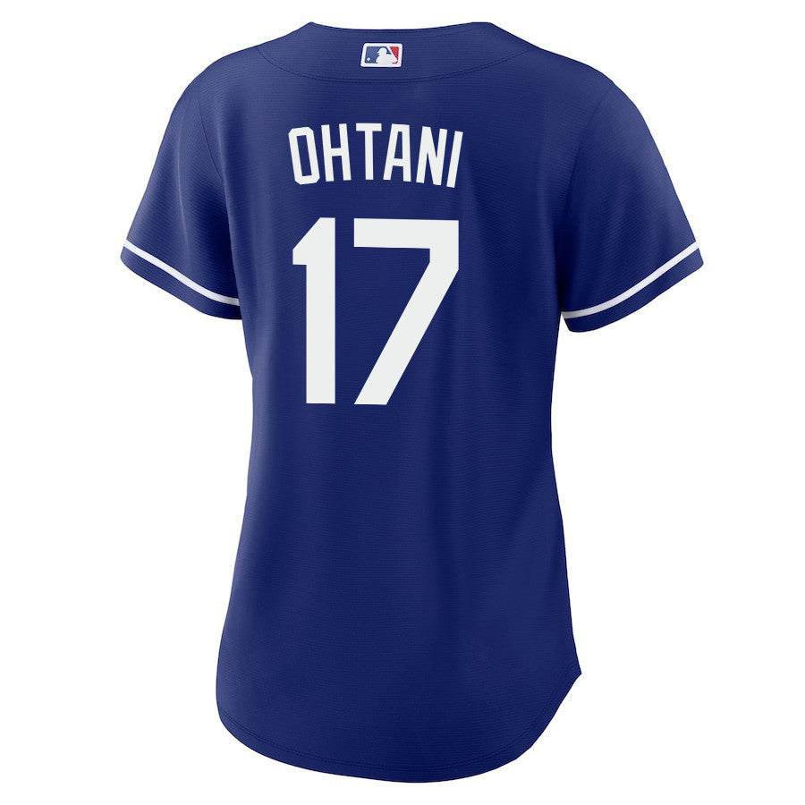 Shohei Ohtani 17 Los Angeles Dodgers Alternate Jersey - Women Royal Jersey