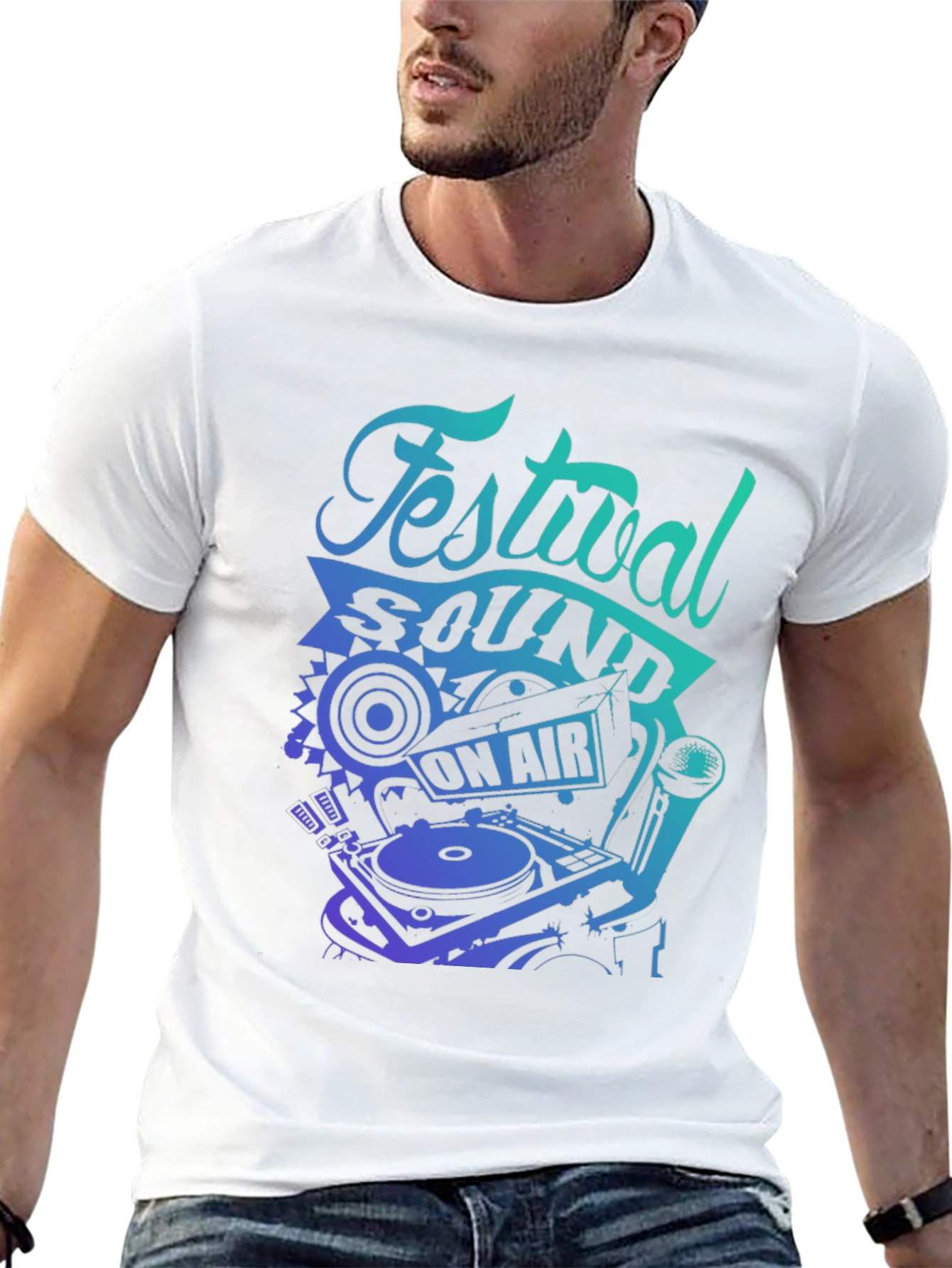 Festival Sound On Air Graphic T-Shirt