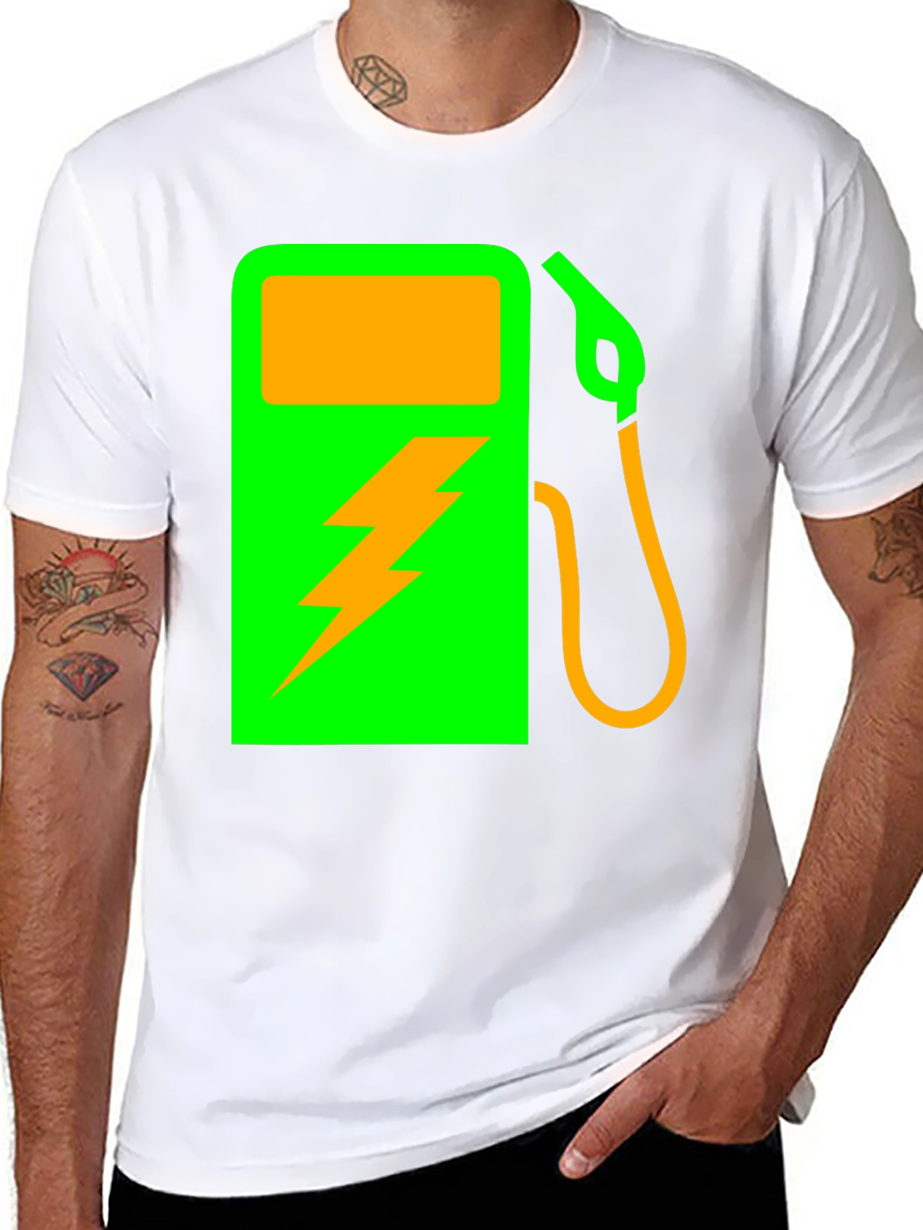 Electric Vehicle Green Energy T-Shirt