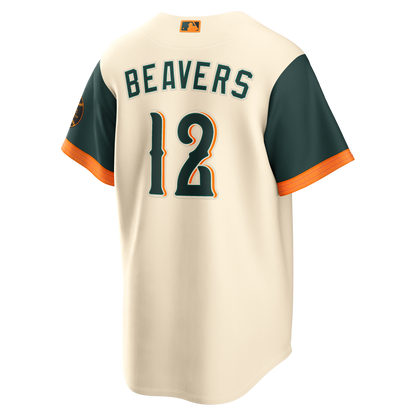 Dylan Beavers Baltimore Orioles Nike 2026 City Connect Stadium Jersey - Cream