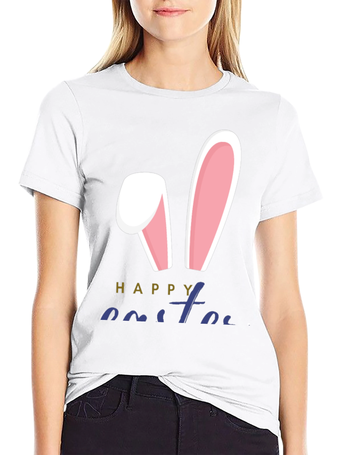 Happy Easter Bunny Ears T-Shirt