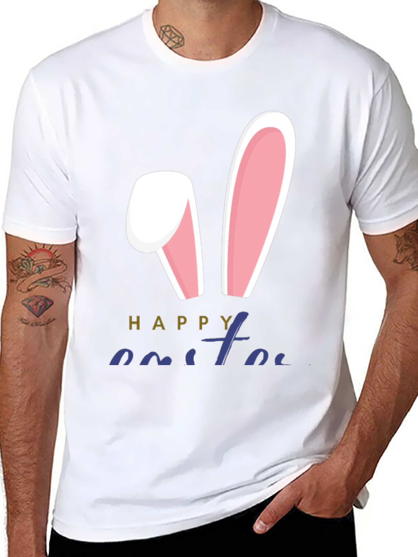 Happy Easter Bunny Ears T-Shirt