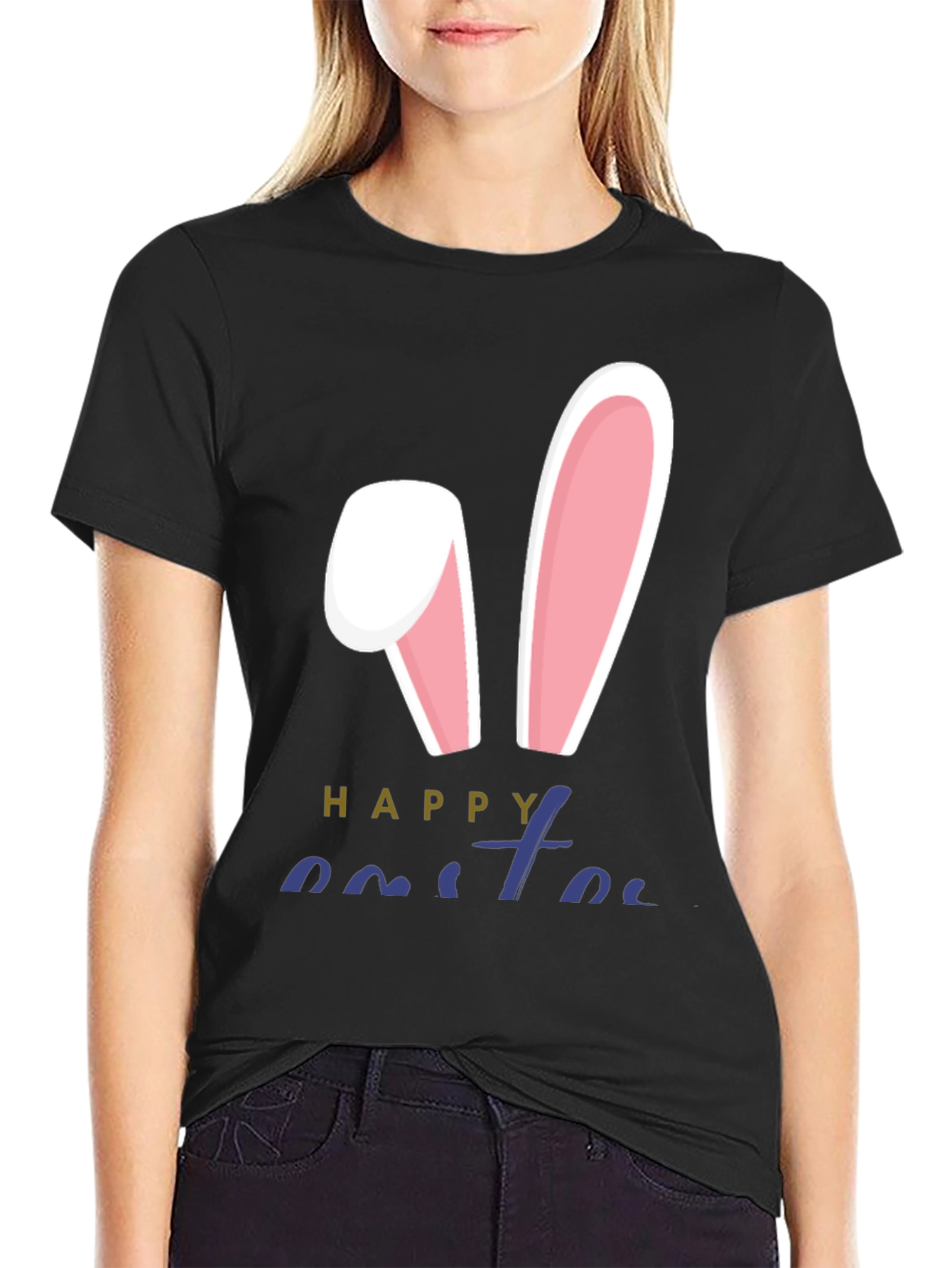 Happy Easter Bunny Ears T-Shirt
