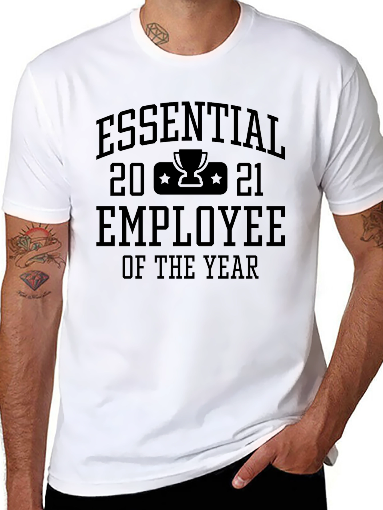 Essential Employee of the Year 2021 T-Shirt