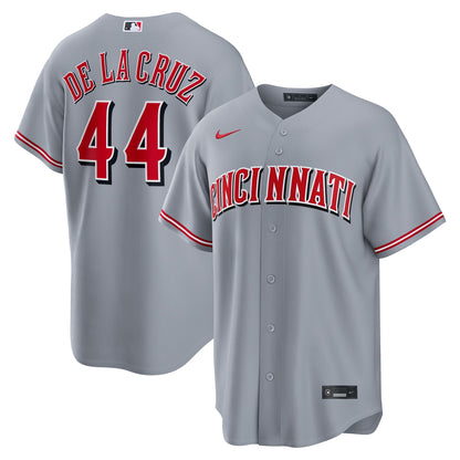 Elly De La Cruz Cincinnati Reds Nike Road Replica Jersey - Gray