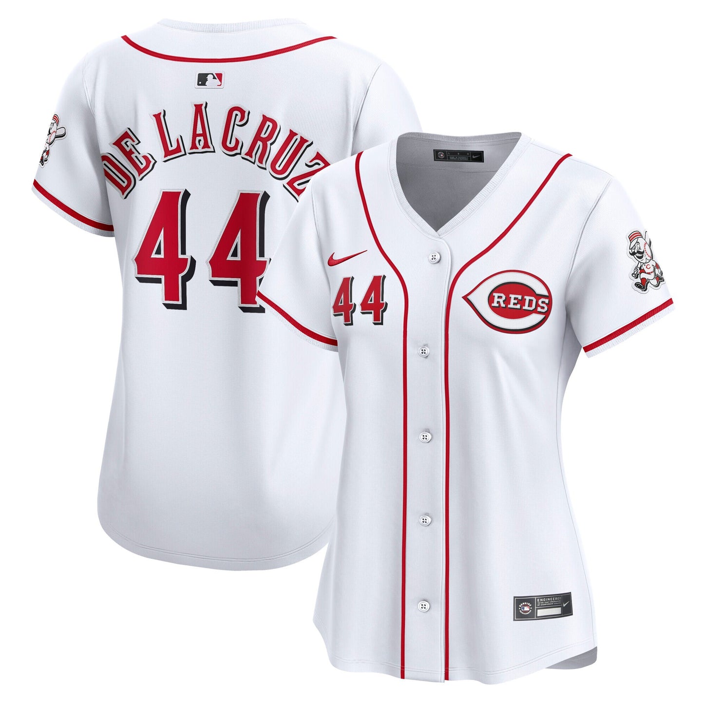 Elly De La Cruz Cincinnati Reds Nike Women's Home Limited Player Jersey - White