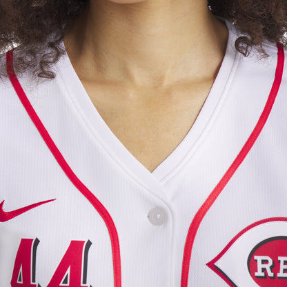 Elly De La Cruz Cincinnati Reds Nike Women's Home Limited Player Jersey - White