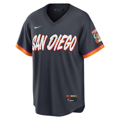 San Diego Padres Nike 2026 City Connect Stadium Jersey - Obsidian