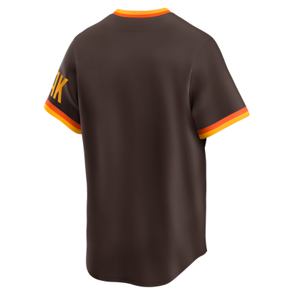 San Diego Padres Nike Cooperstown Collection Limited Jersey - Brown