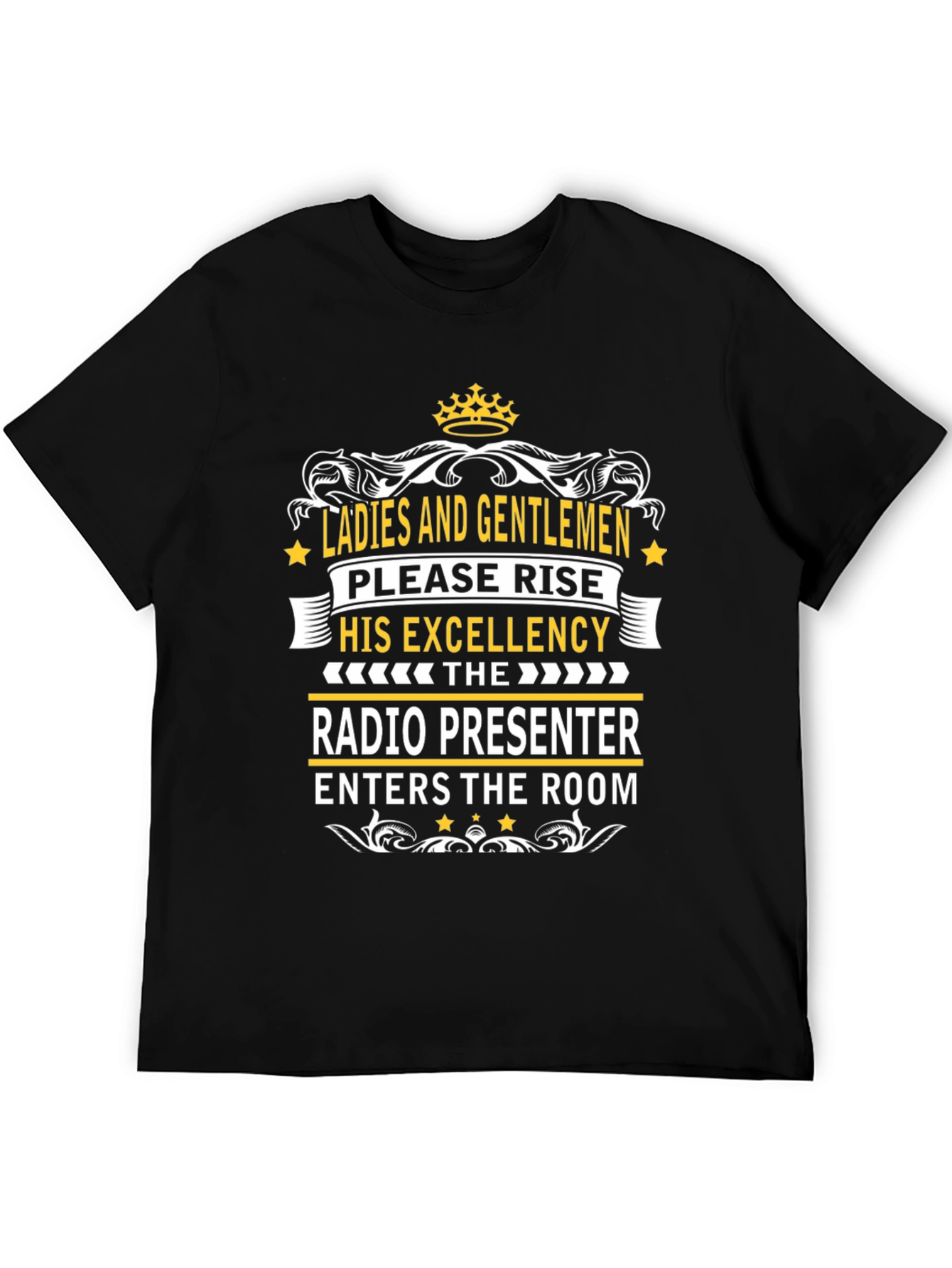 Radio Presenter Tee - His Excellency T-Shirt