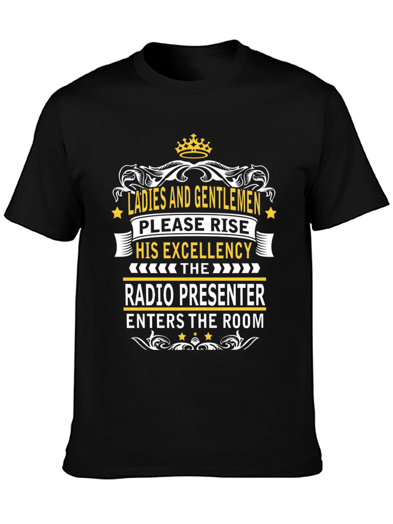 Radio Presenter Tee - His Excellency T-Shirt