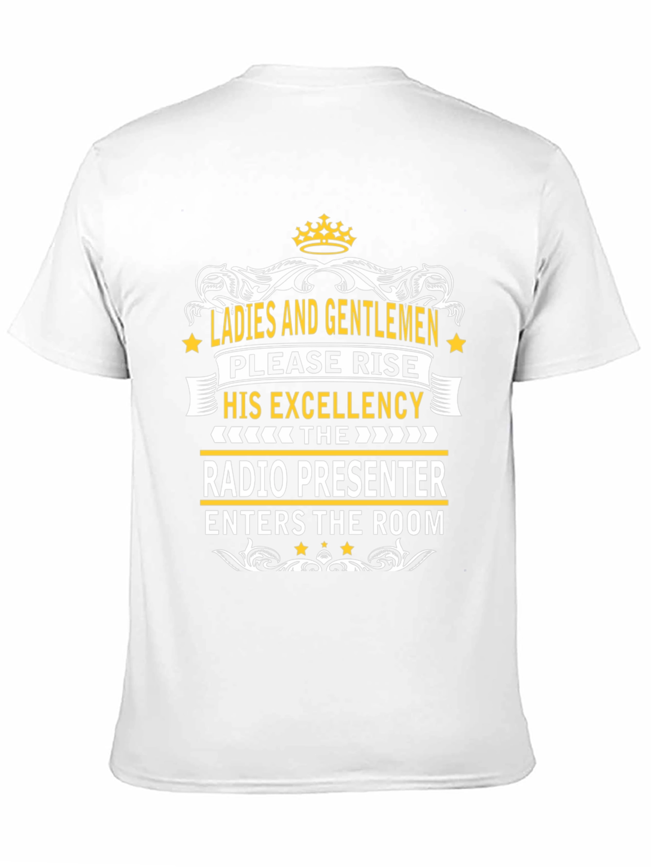 Radio Presenter Tee - His Excellency T-Shirt