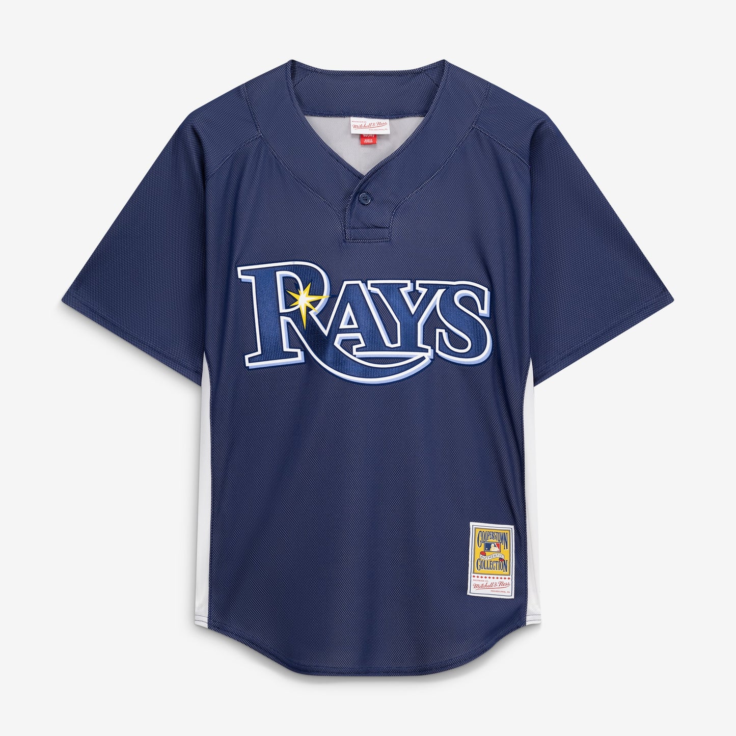 Evan Longoria Tampa Bay Rays Mitchell &amp;amp; Ness Authentic Batting Practice Jersey - Navy