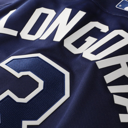 Evan Longoria Tampa Bay Rays Mitchell &amp;amp; Ness Authentic Batting Practice Jersey - Navy