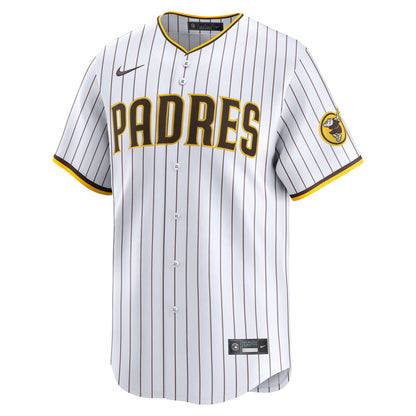 San Diego Padres Nike Home Limited Custom Jersey - White