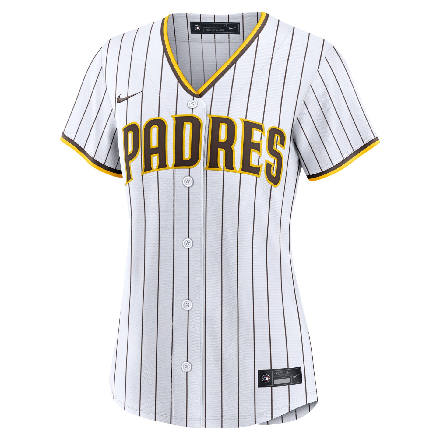 San Diego Padres Nike Women's Home Replica Custom Jersey - White