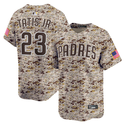 Fernando Tatis Jr. San Diego Padres Nike Alternate 2 Limited Jersey - Camo