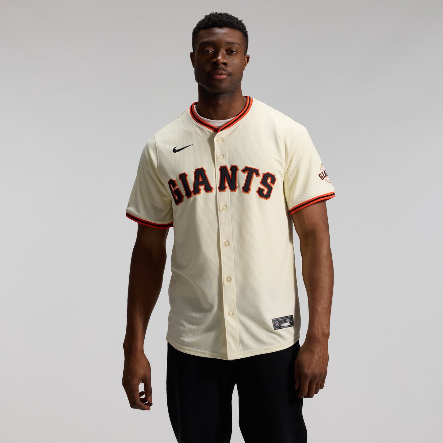 San Francisco Giants Nike Home Limited Jersey - Cream