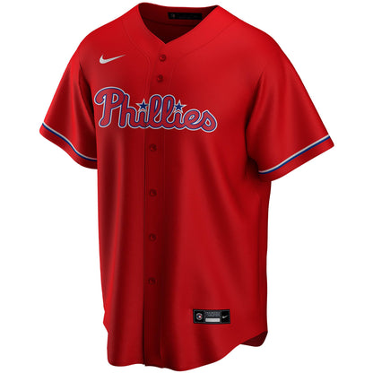 Kyle Schwarber 18 Philadelphia Phillies Alternate Player Jersey - Red Jersey